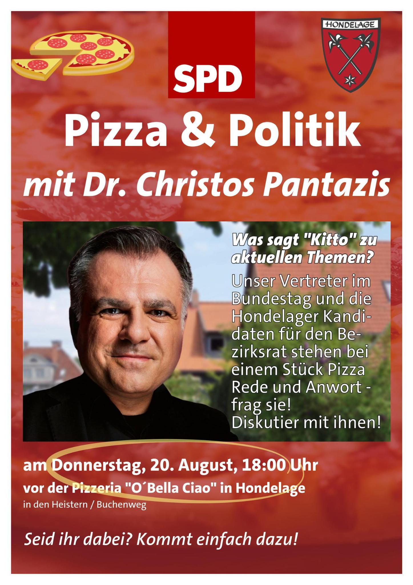 Pizza mit Pantazis
